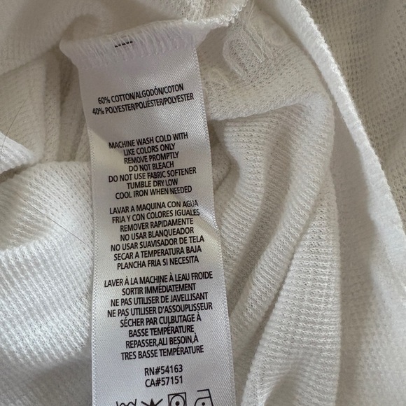 Calvin Klein performance lightweight zip up hoodie in white size medium - Picture 8 of 8